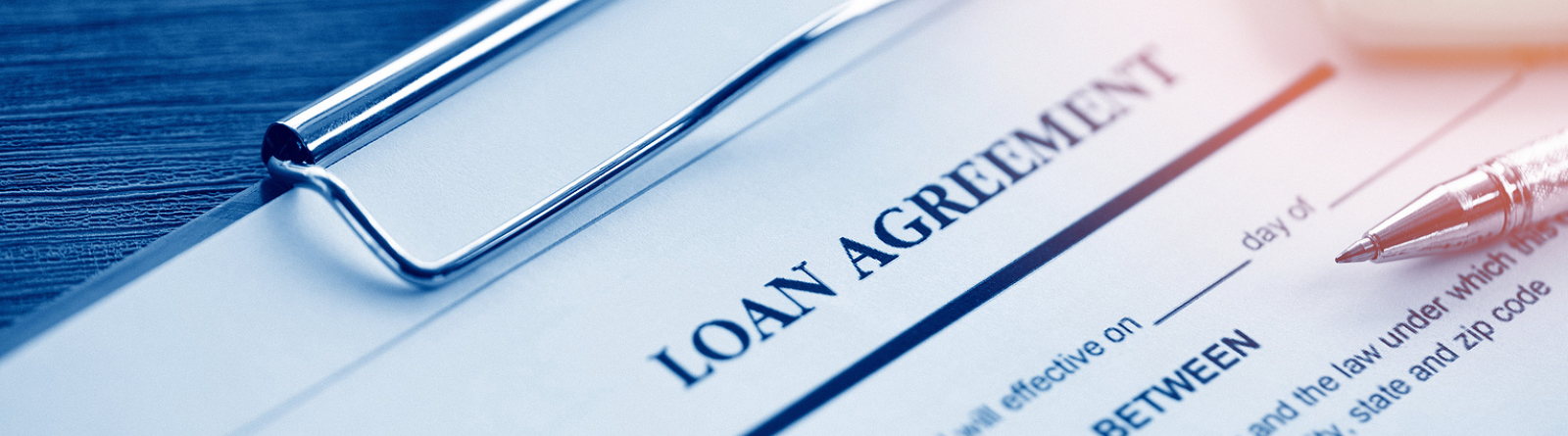 Loan agreement papers